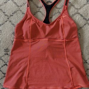 Nike swim tankini top
